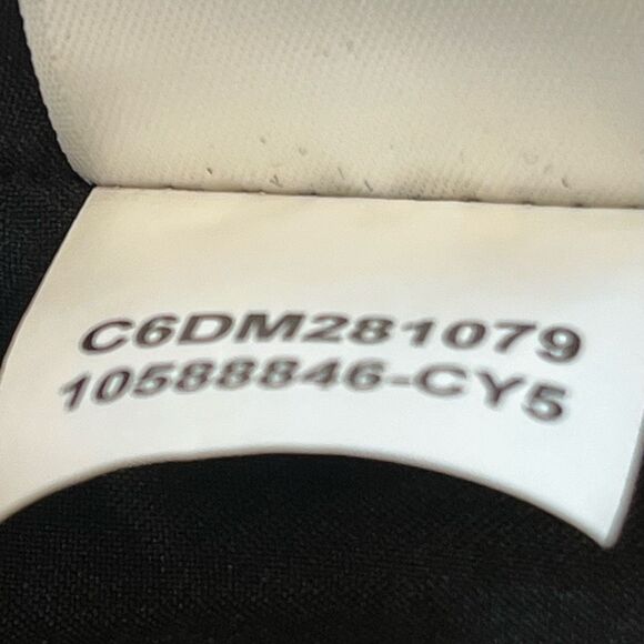 Ann Taylor Dead stock Blue Jacquard Satin Belted Sleeveless 50’s Style Cocktail - Picture 9 of 9